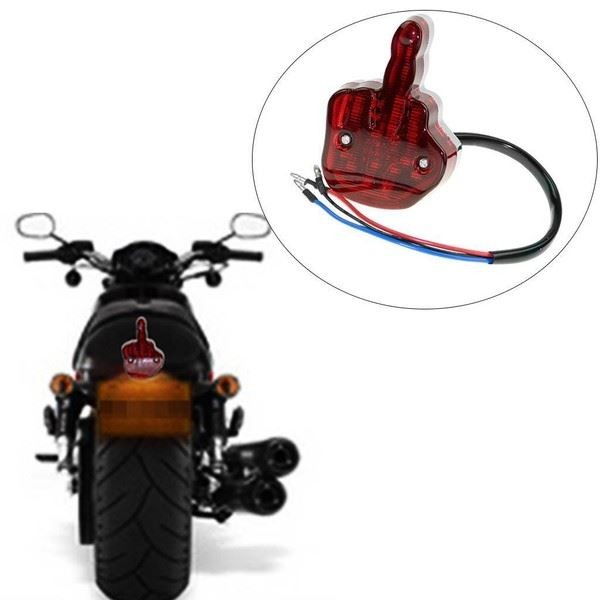 Eurowagens Prasku Blinker Handgeste Motorrad Heckleuchte 12V LED Bremslicht-image