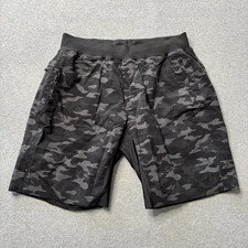 Greyson Shorts Mens XL Black Camouflage Wolf Performance Athleisure Golf Adult