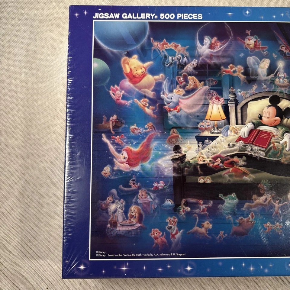 Rompecabezas Tenyo Disney Mickey's Dream Fantasy Brilla en la Oscuridad (500 Piezas) Foto 2 de 4