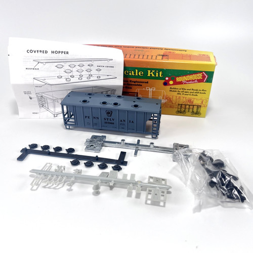 Tolva cubierta Roundhouse 01431 2 bahías - Pennsylvania - Kit completo - HO | Zustand: Used