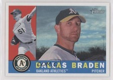 2009 Topps Heritage Dallas Braden #549 0b7
