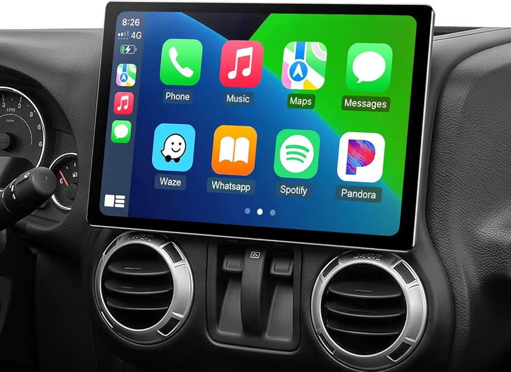 11.5" JEEP Wrangler JK RAM 2007-2018 Android Stereo Headunit Wireless CarPlay