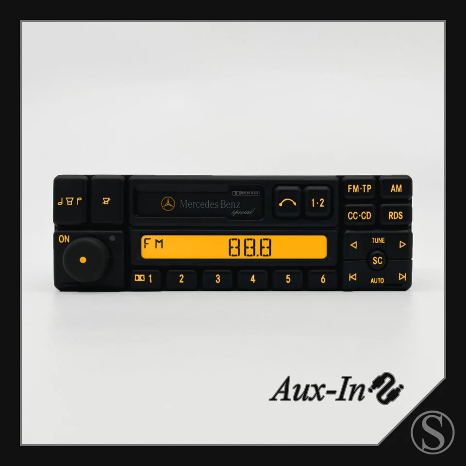 Mercedes-Benz Special BE1350 Radio Aux Becker W201 W202 W124 W126 W140 R129 SL - Bild 1 von 1
