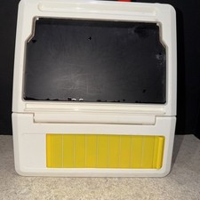 Vintage 1972 Fisher Price School Days Desk with 14 cards to practice letters