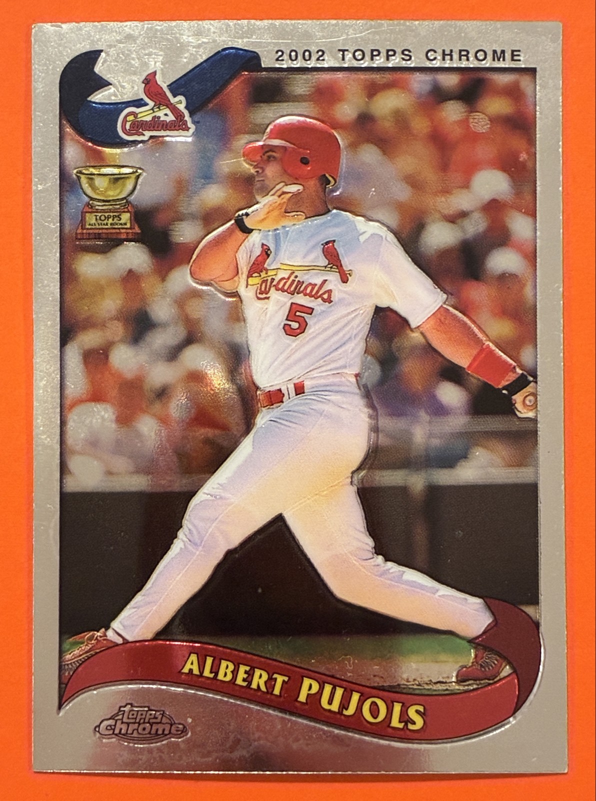 2002 Topps Chrome - Albert Pujols Rookie Cup #160