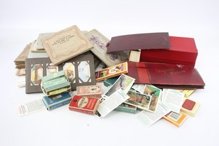 Cigarette Cards Collection Antique Vintage Film Stars Albums Black Cat