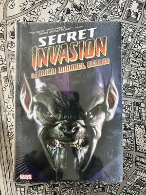 SECRET INVASION OMNIBUS BY BRIAN MICHAEL BENDIS MARVEL HARDBACK New Sealed