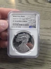 2020-W WWII Privy Mark V75 Proof American Silver Eagle NGC PF70 Ultra Cameo
