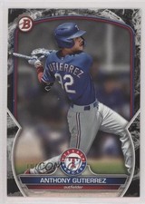 2023 Bowman Prospects Black 10/15 Anthony Gutierrez #BP-85 0s9t