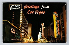 Las Vegas NV-Nevada, Casino Center, c1974 Antique Vintage Souvenir Postcard
