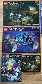 Lego Technic Set 8428 Turbo Command with Box, Instructions and CD