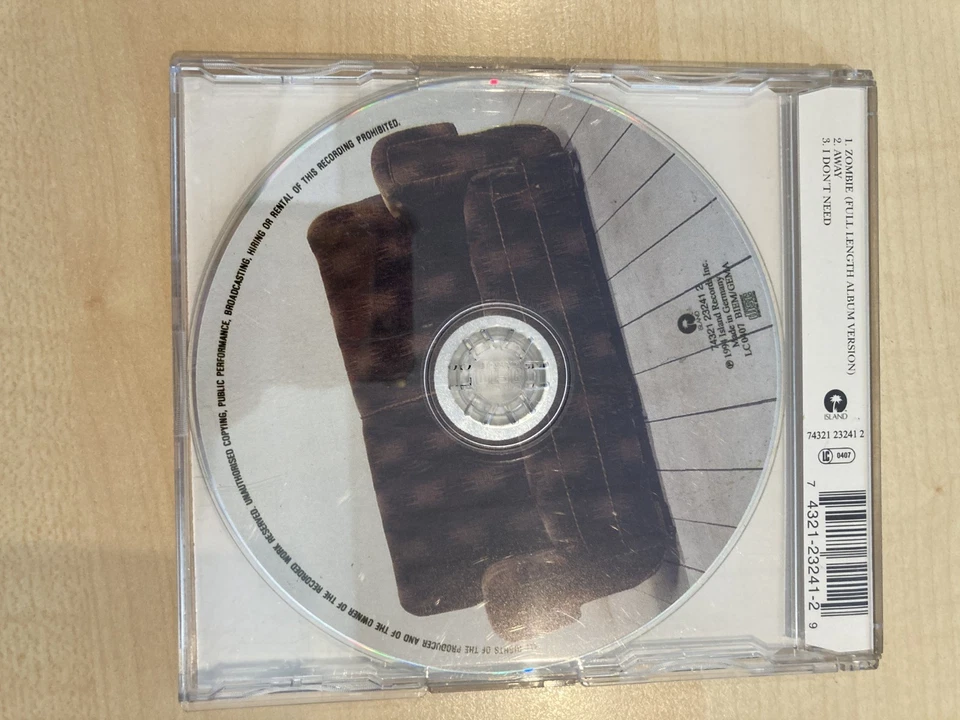 Zombie von The Cranberries | Maxi CD Single | Zustand sehr gut - Bild 3 von 3