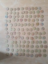 George III brass gaming tokens imitation spade guineas