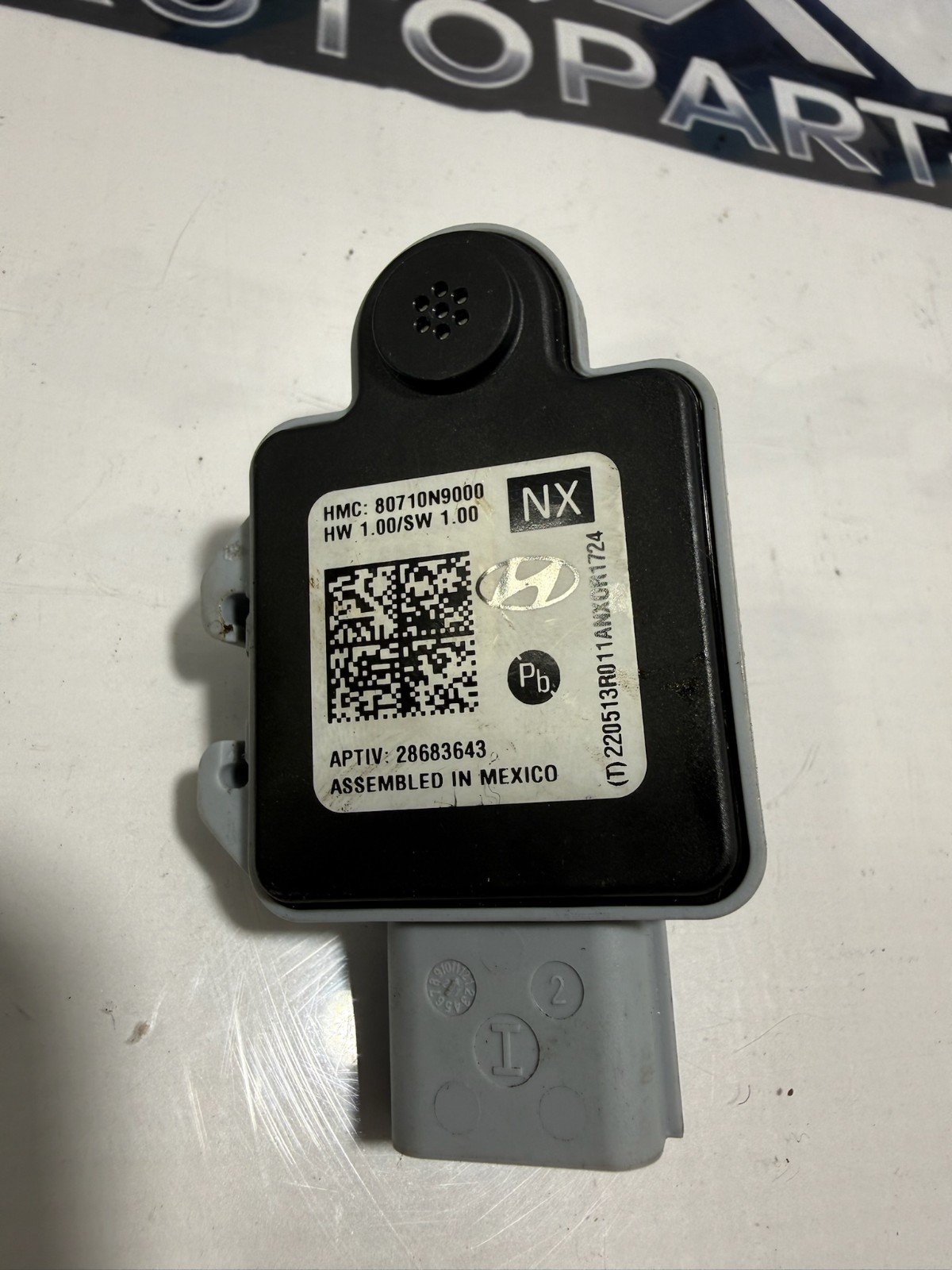 2022-2024 HYUNDAI TUCSON FRONT PASSENGER SEAT OCCUPANT SENSOR 80710N9000 OEM