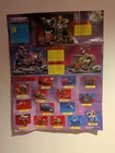 Vintage 1985 MOTU He-Man Masters of the Universe Action Figure Checklist Poster