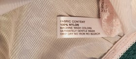 INTIMATE FASHIONS by TERI VINTAGE PANTIES sz 6 PINK w-BOW n OPEN LACE #A1-21
