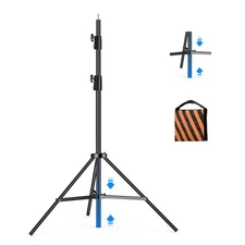 Heavy Duty Light Stand 9.8ft / 3m Adjustable 10KG/ 22LB Max Loading Photograp...