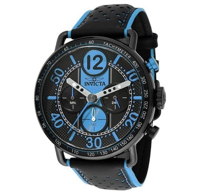 Invicta Racing Vector Men's Watch - 44mm Classic Black & Blue w/ Racing Dial NEW