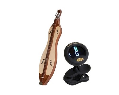 Roosebeck Mountain Dulcimer 4-string - Spruce Soundboard + Snark Clip-on  Tuner