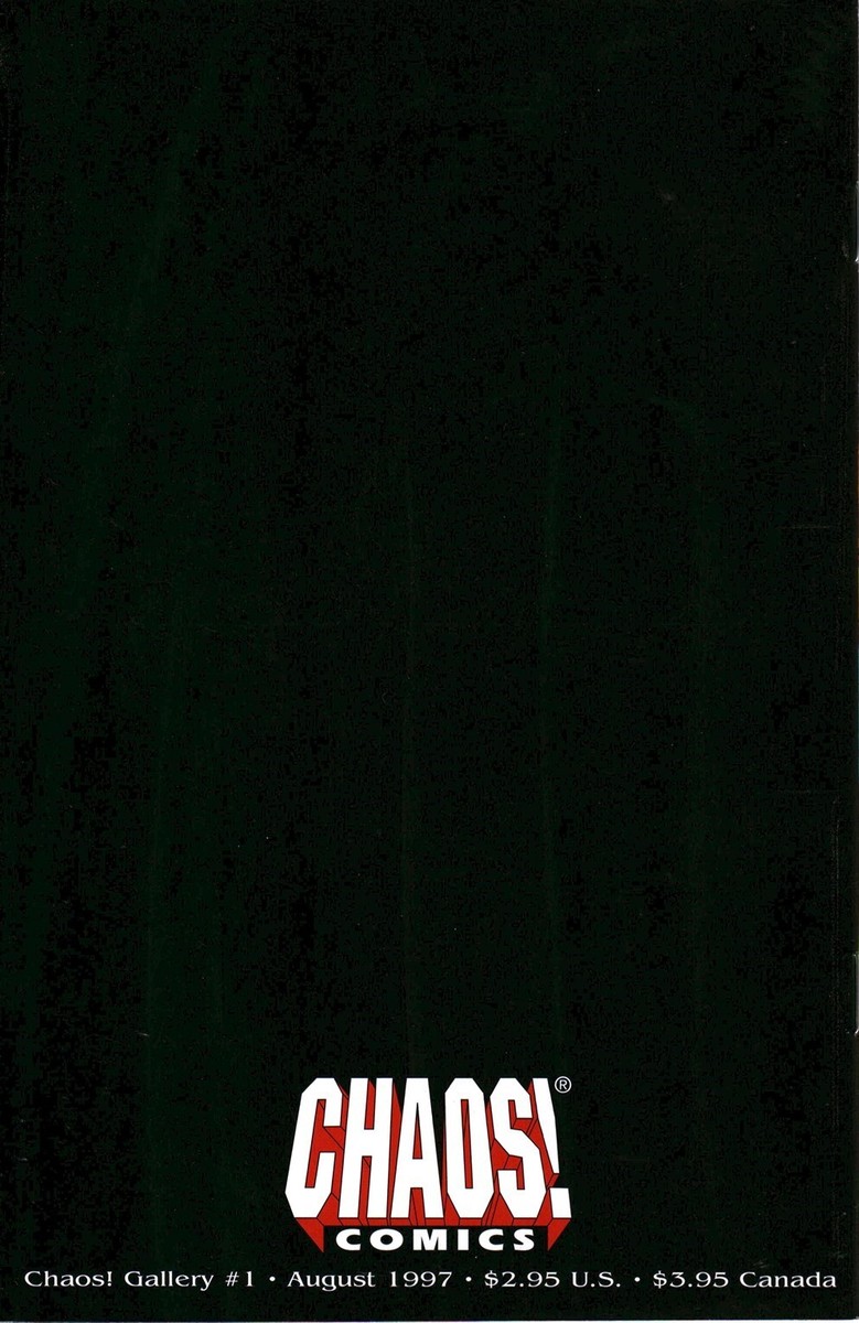 Vintage Chaos Comics Chaos! Gallery Comic Book #1 (1997) Crossover