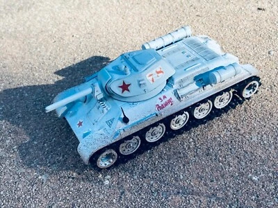 Solido 1/50, char Russe T34/76 canon campagne Hivers, WW2, rare - Photo 1/4