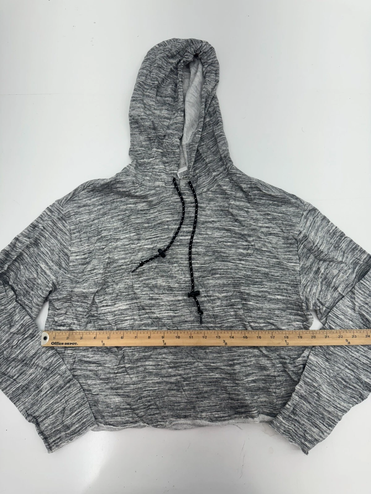 UNDERCOVER Felpa con cappuccio pullover cropped rosa Victorias Secret grigio donna taglia media