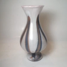 Michael Nourot Signed MN NBG 7" Art Glass Vase Numbered Signed 1975