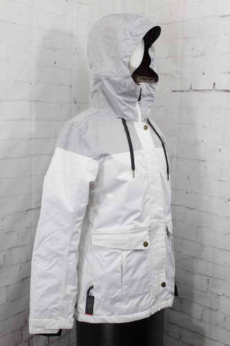 686 Treasure Insulated Snow Jacket, Women's Extra Small/XS, White Engineered New - Picture 4 of 5