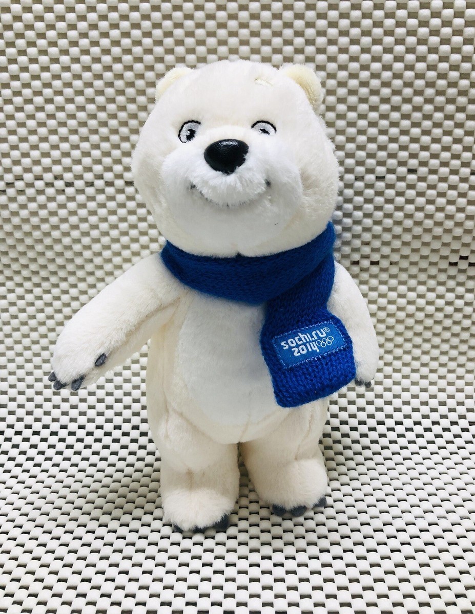 OFFICIAL Sochi.ru 2014 Winter Olympics Russian Polar Bear Mascot