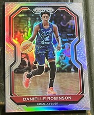 2021 Panini Prizm WNBA Danielle Robinson Silver Prizm #63 SP Indiana Fever