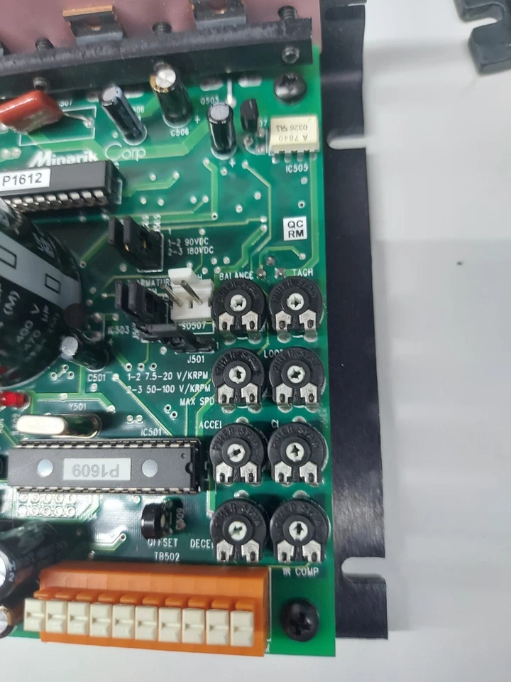 Minarik NRGD05-D240AC-4Q  motor drive  115/230VAC in, 5A output NEW NO BOX  - Image 3 of 4