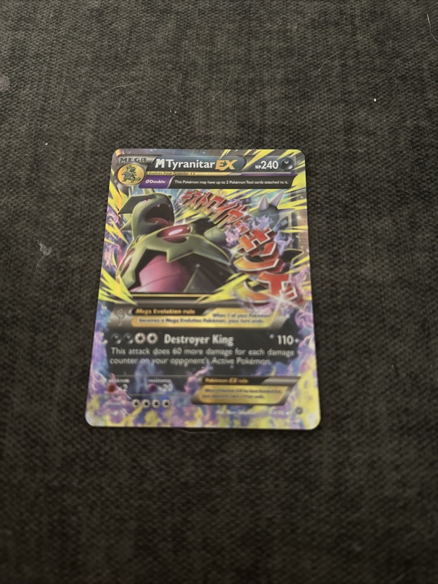 Mega M Tyranitar EX - XY Ancient Origins 43/98 Ultra Rare