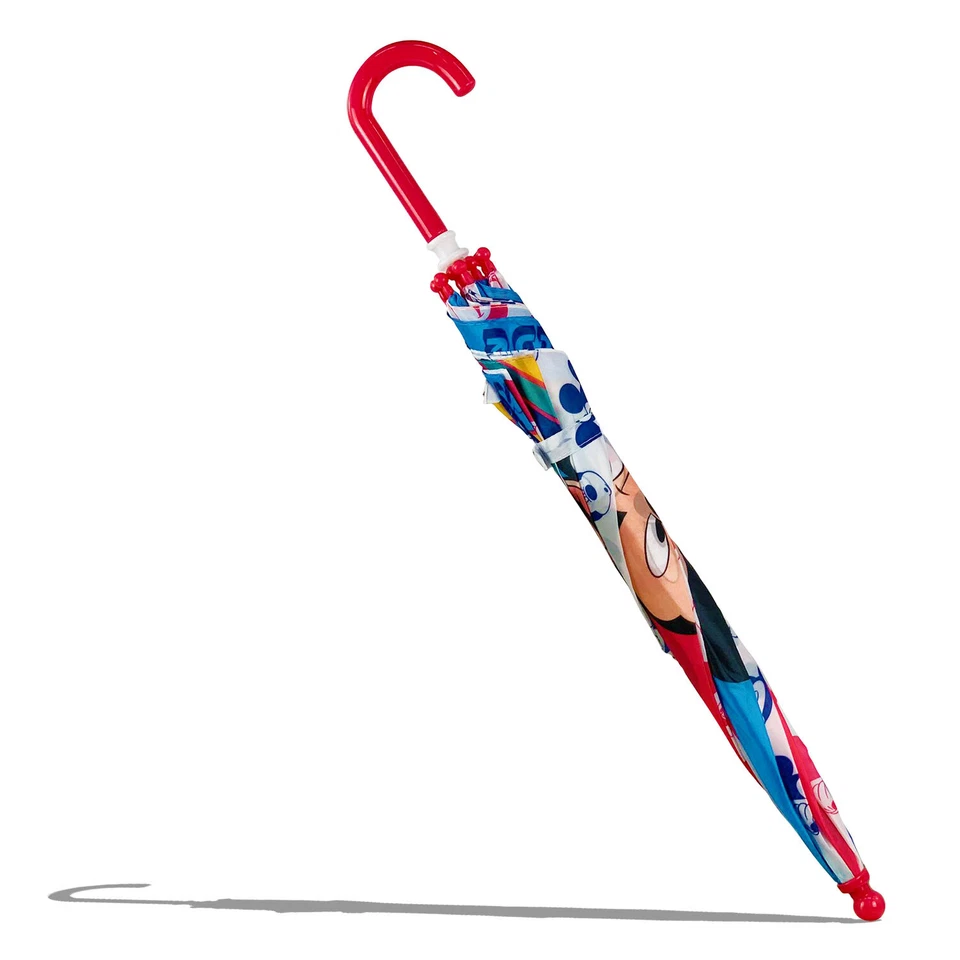 Ombrello Disney Mickey Mouse bambini classico con manico ufficiale 4570 - Immagine 3 di 3