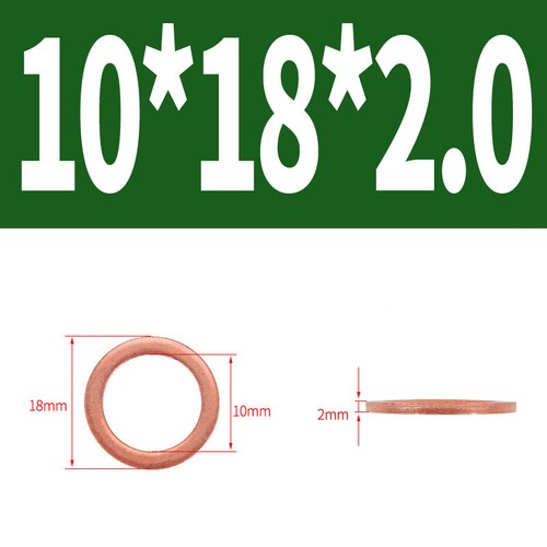 Arandelas métricas de sellado de cobre anillos junta plana forma A DIN 7603 A 3 mm ~ 68 mm - Imagen 59 de 128