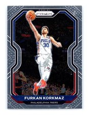 2020-21 Panini Prizm Basketball #160 Furkan Korkmaz Philadelphia 76ers