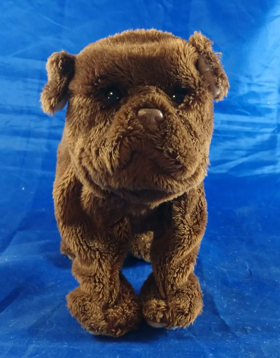 Furreal Newborn Puppy Dog Brown Chocolate Lab Stuffed Soft Toy