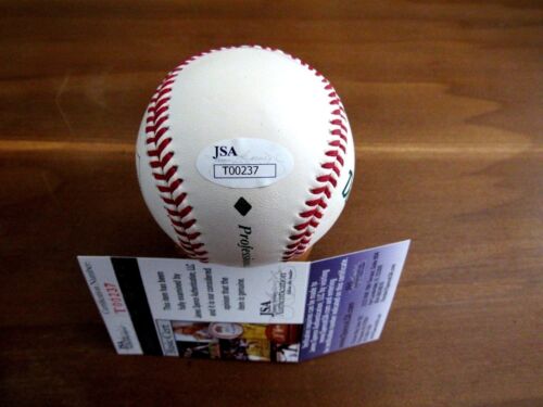 MICKEY VERNON WASHINGTON SENATORS 2 X BATTING CHAMP SIGNED AUTO VTG BASEBALL JSA - Picture 3 of 3