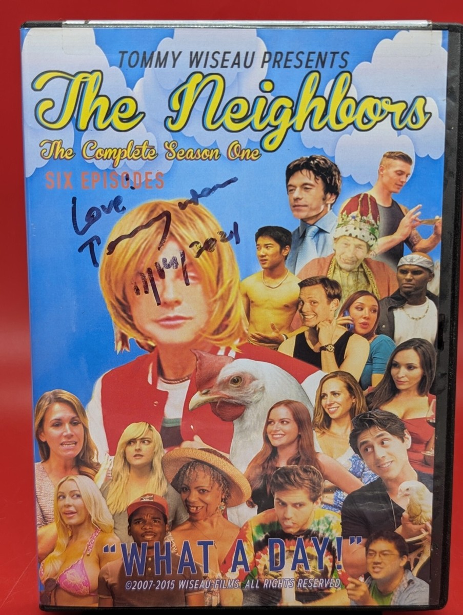 NEW The Neighbors Season 1 DVD Directed & SIGNED By Tommy