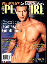 PLAYGIRL MAGAZINE - AUGUST 2003, Ben AFFLECK, MATT, John JAMES, Daniel GODDARD