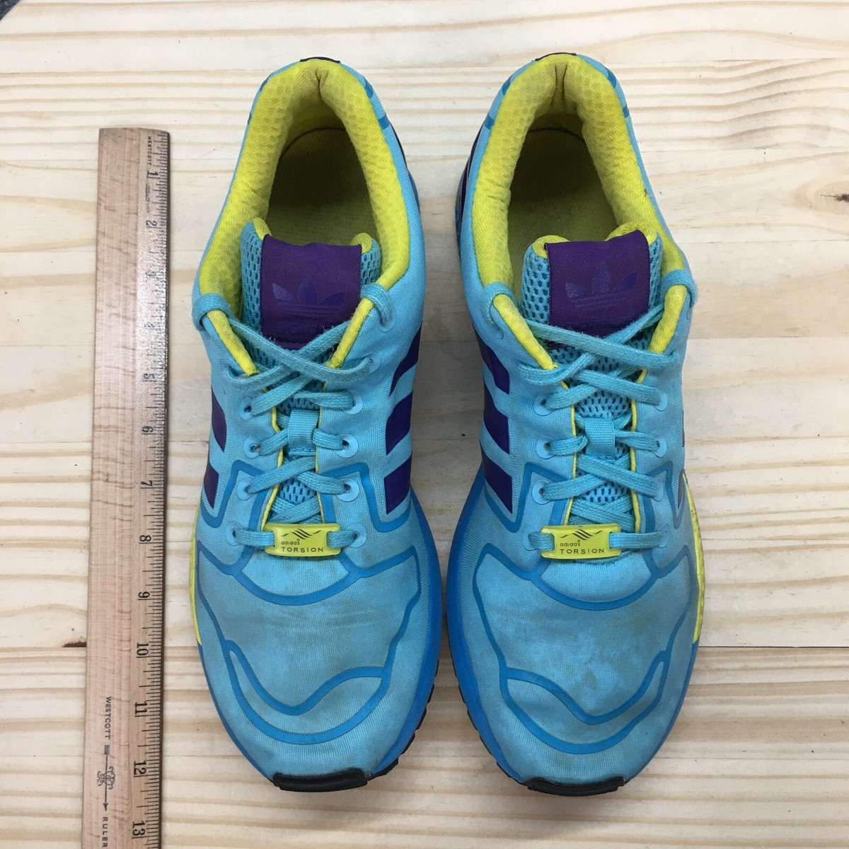 ⭐︎mym⭐︎ Size 10.5 - adidas ZX Flux Blue - AF6303 for sale online | eBay