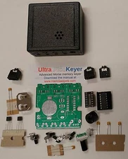 Ham Radio CW memory Keyer KIT ULTRA-PK small easy program! Morse code IAMBIC
