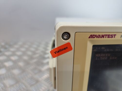 1901 Advantest R3132 Analizzatore di spettro 9KHz - 3GHz con errore - Foto 4 di 9