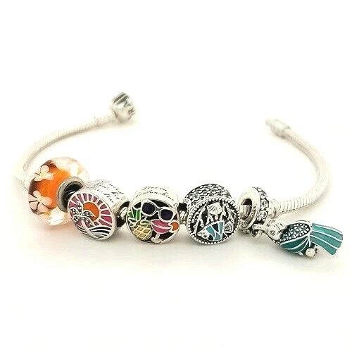 Pandora charm beach glass deals