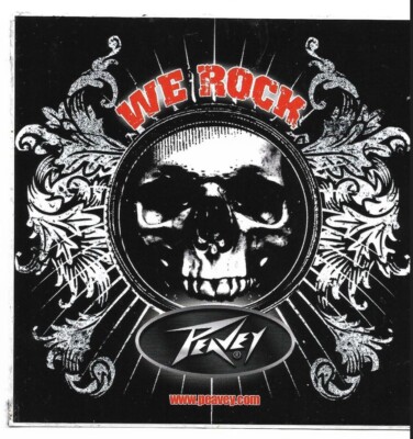 Peayey Guitar Bass Gitarre Amp Verstärker Sticker Aufkleber