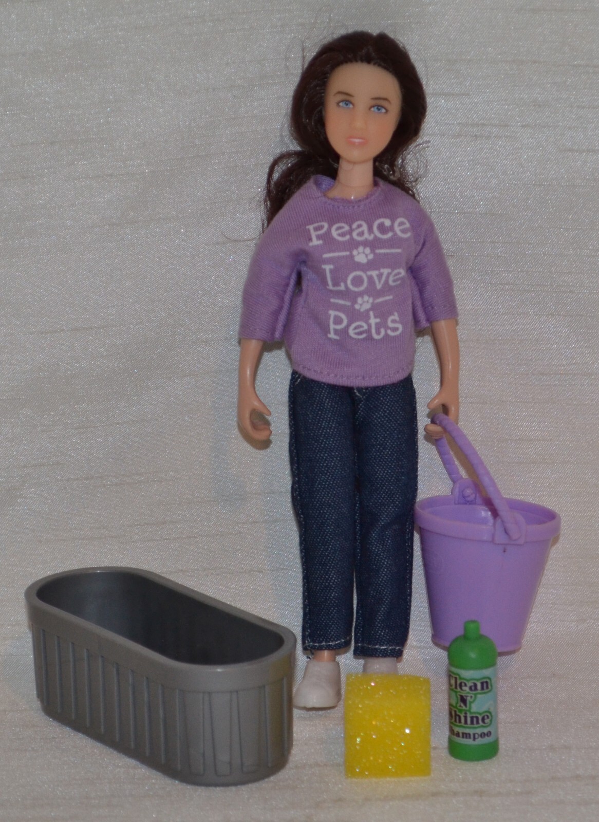 Breyer~2014-2017~Classic~Girl Doll & Accessories From Pet Gr