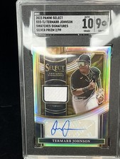 2023 Select - Select Swatches Signatures Silver  Prizm #SSS-TJ Termarr Johnson