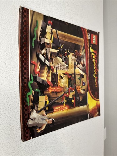 LEGO 7621 ~ Indiana Jones Raiders Lost Ark- INSTRUCTION MANUAL ONLY NO BRICKS - Picture 2 of 5