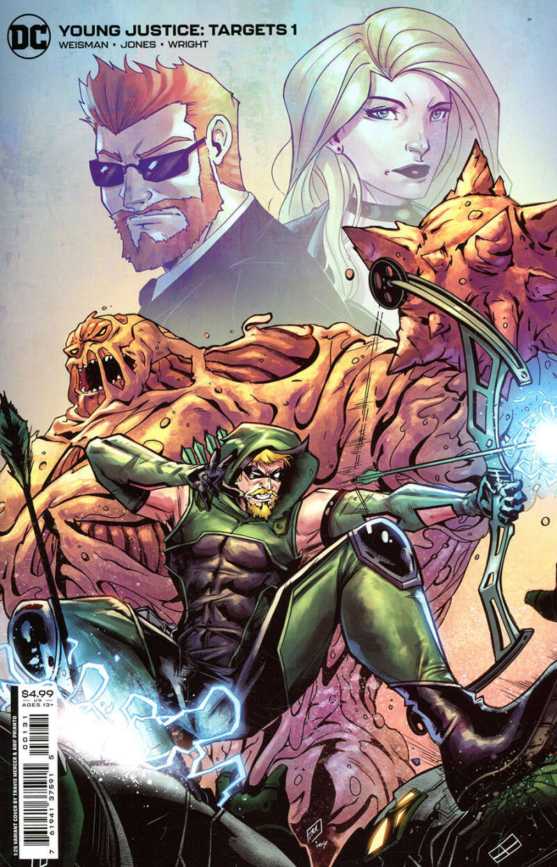 Young Justice: Targets #1 Cover C 1:25 Incentive Travis Mercer Var 1st  Print | eBay