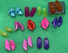 Vintage Barbie Shoe Lot (12)