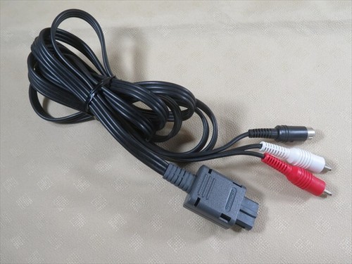 S cable Nintendo Super Famicom Gamecube 64 Japan official n64 game s-video sfc - Picture 8 of 8
